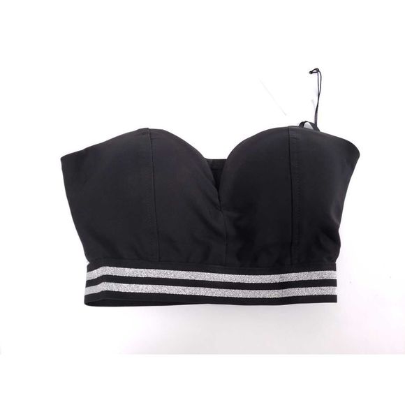 by the way Nia Sport Trim Wired V Front Padded Top - Picture 4 of 7